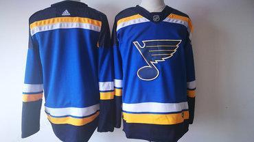 Men’s St. Louis Blues Blue 2017-2018 Hockey Stitched NHL Jersey