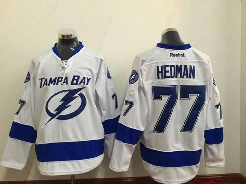 Men’s Tampa Bay Lightning #77 Victor Hedman White Jersey