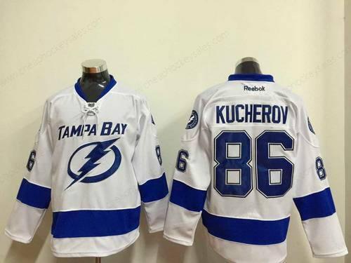 Men’s Tampa Bay Lightning #86 Nikita Kucherov White Jersey