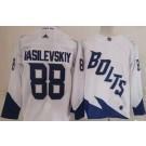 Men’s Tampa Bay Lightning #88 Andrei Vasilevskiy White 2022 Stadium Series Authentic Jersey