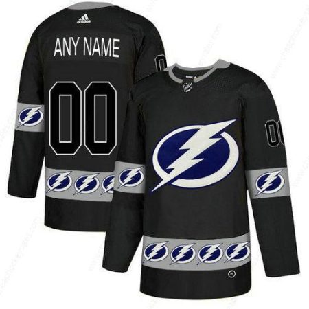 Men’s Tampa Bay Lightning Custom Team Logos Fashion Adidas Jerse