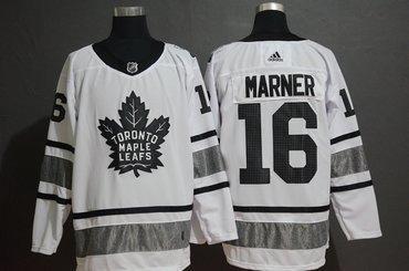 Men’s Toronto Maple Leafs 16 Mitch Marner White 2019 NHL All-Star Game Adidas Jersey