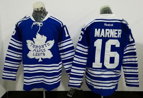 Men’s Toronto Maple Leafs #16 Mitchell Marner Blue 2014 Winter Classic Stitched NHL Reebok Hockey Jersey