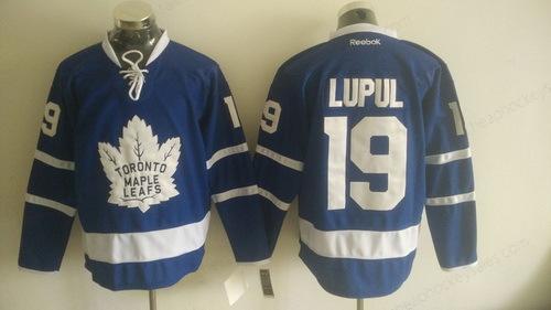 Men’s Toronto Maple Leafs #19 Joffrey Lupul Royal Blue 2016-17 Home 100Th Anniversary Hockey Jersey