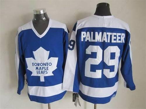 Men’s Toronto Maple Leafs #29 Felix Potvin 1982-83 Blue CCM Vintage Throwback Jersey