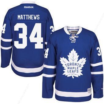 Men’s Toronto Maple Leafs #34 Auston Matthews Reebok Royal Home Premier Jersey