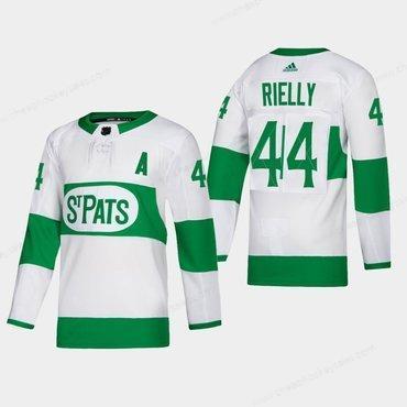 Men’s Toronto Maple Leafs #44 Morgan Rielly Toronto St. Pats Road Authentic Player White Jersey