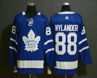 Men’s Toronto Maple Leafs #88 William Nylander Royal Blue Adidas Stitched NHL Jersey