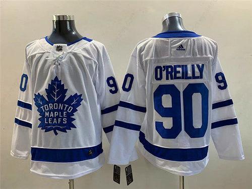 Men’s Toronto Maple Leafs #90 Ryan O’Reilly White Stitched Jersey