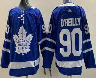 Men’s Toronto Maple Leafs #90 Ryan Oreilly Blue Authentitc Jersey