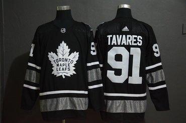 Men’s Toronto Maple Leafs 91 John Tavares Black 2019 NHL All-Star Adidas Jersey