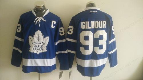 Men’s Toronto Maple Leafs #93 Doug Gilmour Royal Blue 2016-17 Home 100Th Anniversary Hockey Jersey