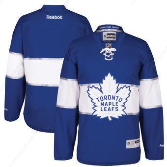 Men’s Toronto Maple Leafs Reebok Blue 2017 Centennial Classic Premier Blank Jersey