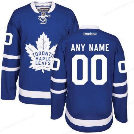 Men’s Toronto Maple Leafs Royal Blue Home Custom Stitched NHL 2016-17 Reebok Hockey Jersey