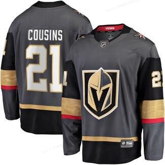 Men’s Vegas Golden Knights #21 Nick Cousins Fanatics Branded Gray Breakaway Home Player Jersey