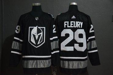 Men’s Vegas Golden Knights 29 Marc-Andre Fleury Black 2019 NHL All-Star Game Adidas Jersey