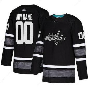 Men’s Washington Capitals Adidas Black 2019 NHL All-Star Game Parley Authentic Custom Jersey