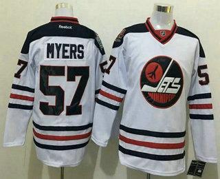 Men’s Winnipeg Jets #57 Tyler Myers White 2017 Winter Classic Stitched NHL Reebok Hockey Jersey