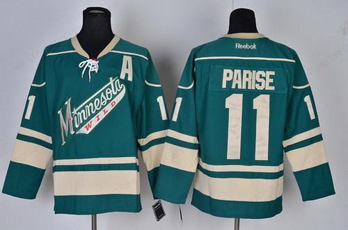 Minnesota Wild #11 Zach Parise Green Third Jersey