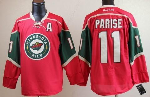 Minnesota Wild #11 Zach Parise Red Jersey