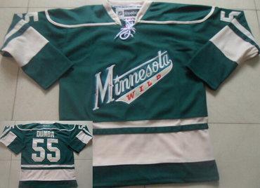 Minnesota Wild #55 Matt Dumba Green Third Jersey