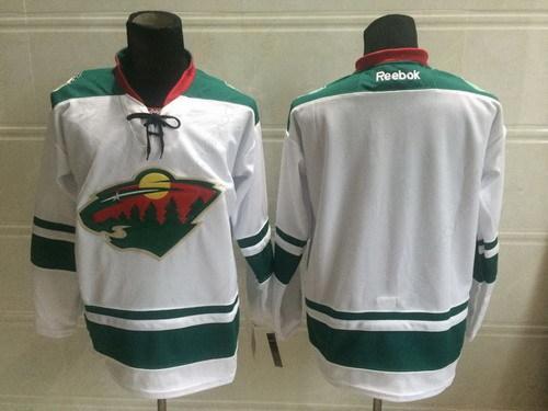 Minnesota Wild Blank 2014 White Jersey