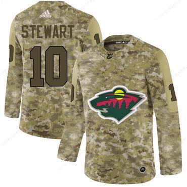 Minnesota Wild Camo Men’s Customized Adidas Jersey