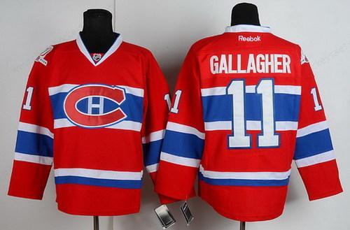 Montreal Canadiens #11 Brendan Gallagher Red Ch Jersey