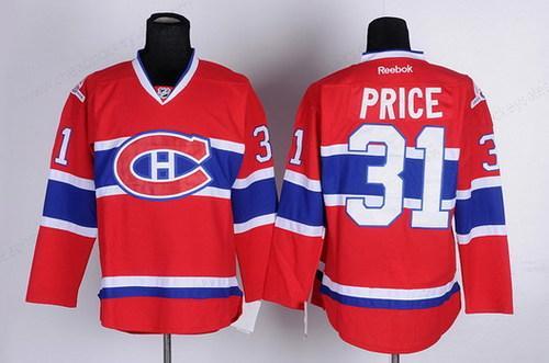 Montreal Canadiens #31 Carey Price Red Ch Jersey