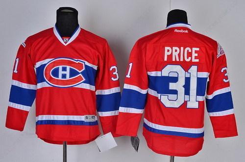 Montreal Canadiens #31 Carey Price Red Kids Jersey