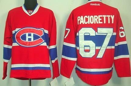 Montreal Canadiens #67 Max Pacioretty Red Ch Jersey