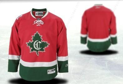 Montreal Canadiens Men’s Customized Red Cd Jersey