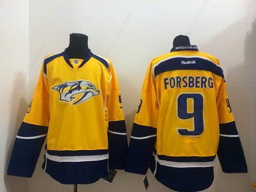 Nashville Predators #9 Filip Forsberg Yellow Jersey