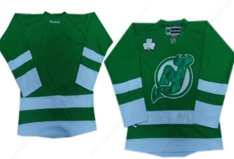 New Jersey Devils Blank St. Patrick’S Day Green Jersey