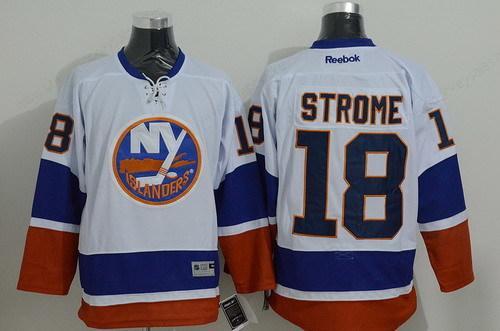 New York Islanders #18 Ryan Strome White Jersey