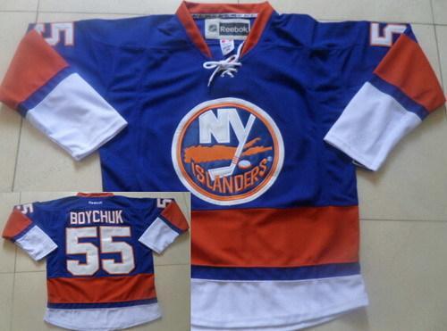 New York Islanders #55 Johnny Boychuk Light Blue Jersey