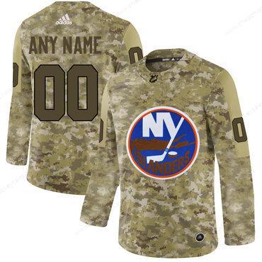 New York Islanders Camo Men’s Customized Adidas Jersey