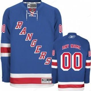 New York Rangers Men’s Customized Light Blue Jersey