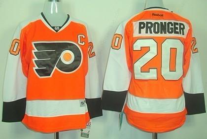 Philadelphia Flyers #20 Chris Pronger Orange Women’s Jersey