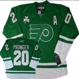 Philadelphia Flyers #20 Chris Pronger St. Patrick’S Day Green Jersey