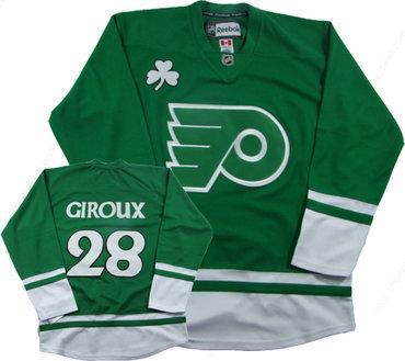 Philadelphia Flyers #28 Giroux St. Patrick’S Day Green Jersey