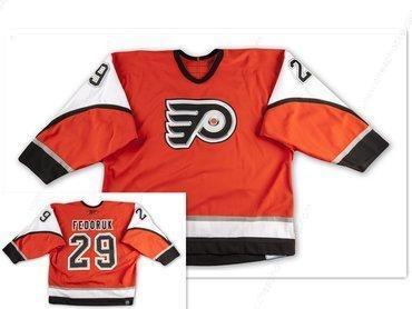 Philadelphia Flyers #29 Todd Fedoruk Orange Home 2006#2#07 Jersey