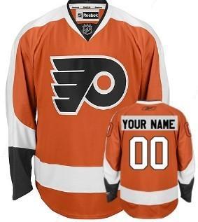 Philadelphia Flyers Men’s Customized Orange Jersey