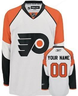 Philadelphia Flyers Men’s Customized White Jersey