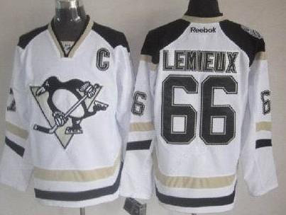 Pittsburgh Penguins #66 Mario Lemieux 2014 Stadium Series White Jersey