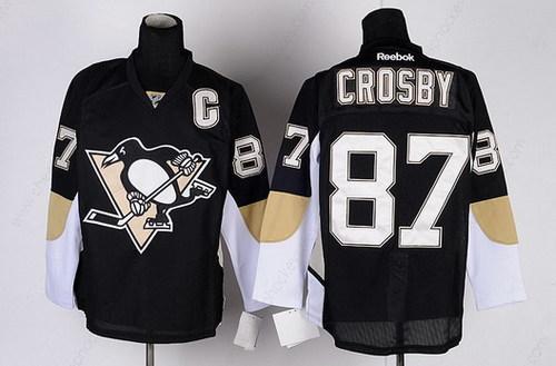 Pittsburgh Penguins #87 Sidney Crosby Black Jersey