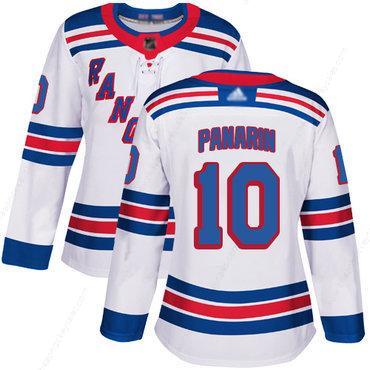 Rangers #10 Artemi Panarin White Road Authentic Women’s Stitched Hockey Jersey