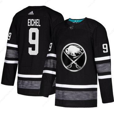 Sabres #9 Jack Eichel Black Authentic 2019 All-Star Stitched Hockey Jersey