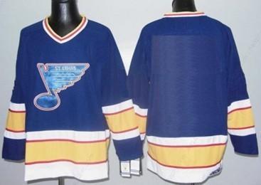 St. Louis Blues Men’s Customized Blue CCM Jersey