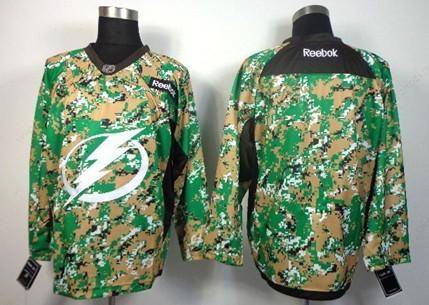 Tampa Bay Lightning Blank 2014 Camo Jersey